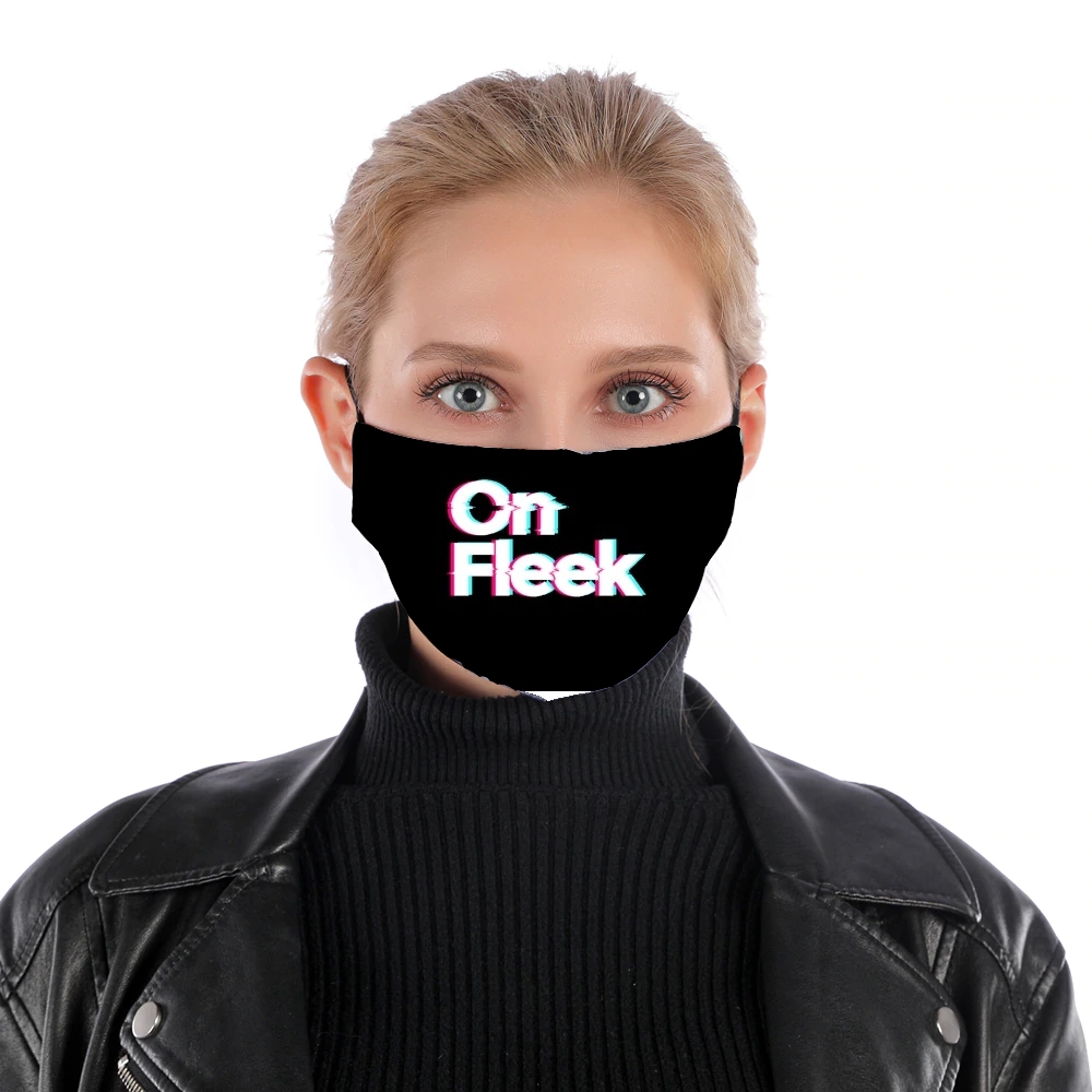On Fleek für Nase Mund Maske