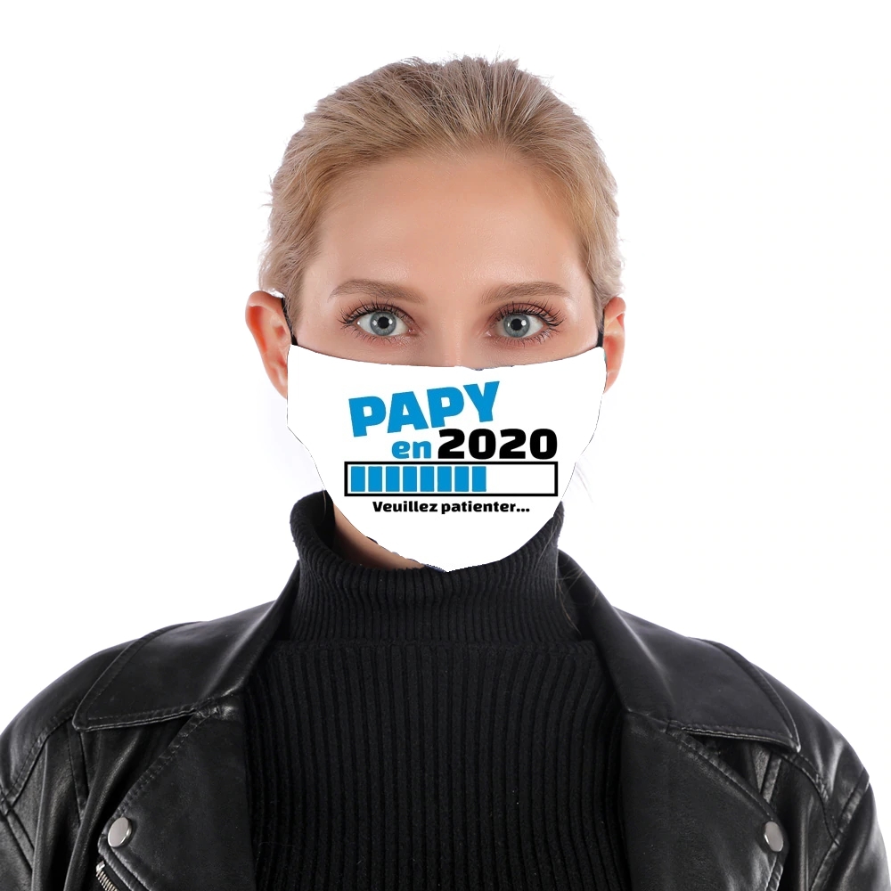 Papy en 2020 für Nase Mund Maske