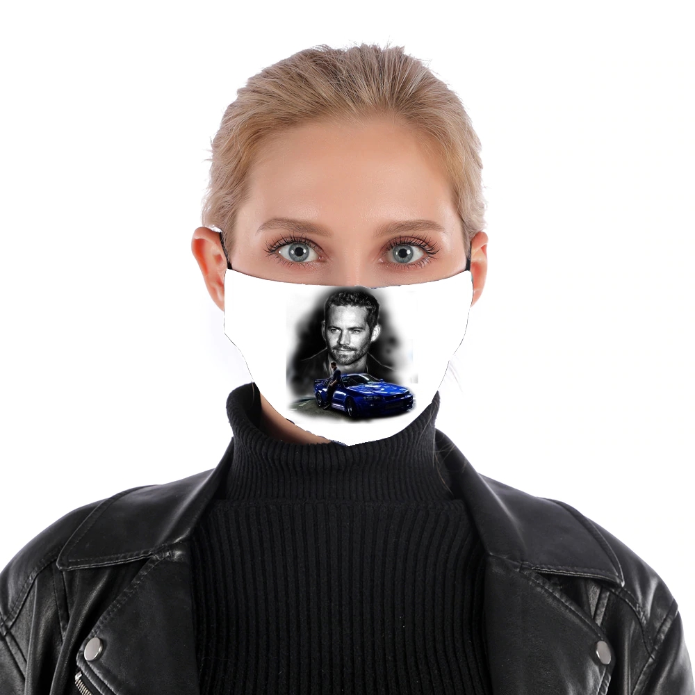 Paul Walker Tribute See You Again für Nase Mund Maske