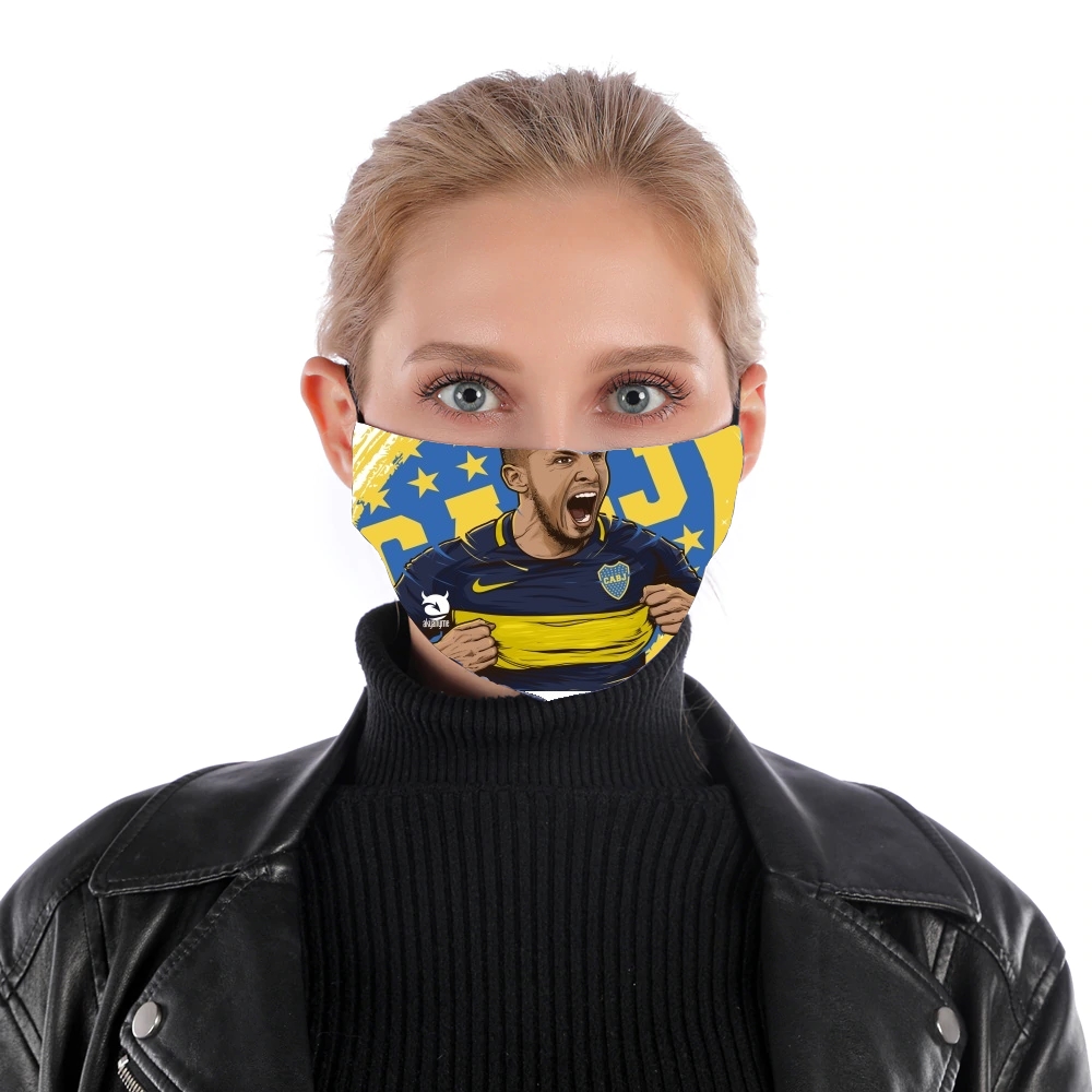 Pipa Boca Benedetto Juniors  für Nase Mund Maske