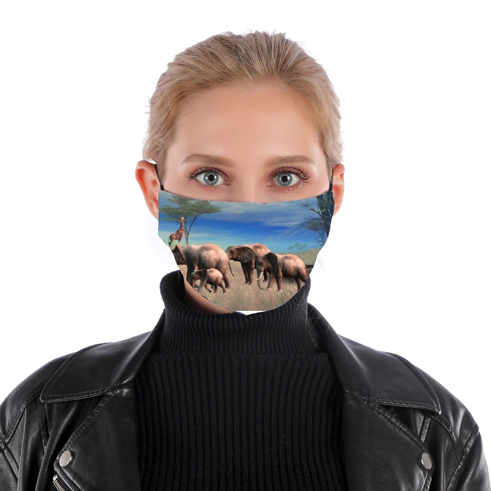 Safari für Nase Mund Maske