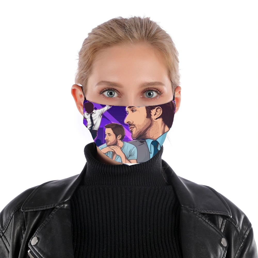 Sebastian La La Land  für Nase Mund Maske