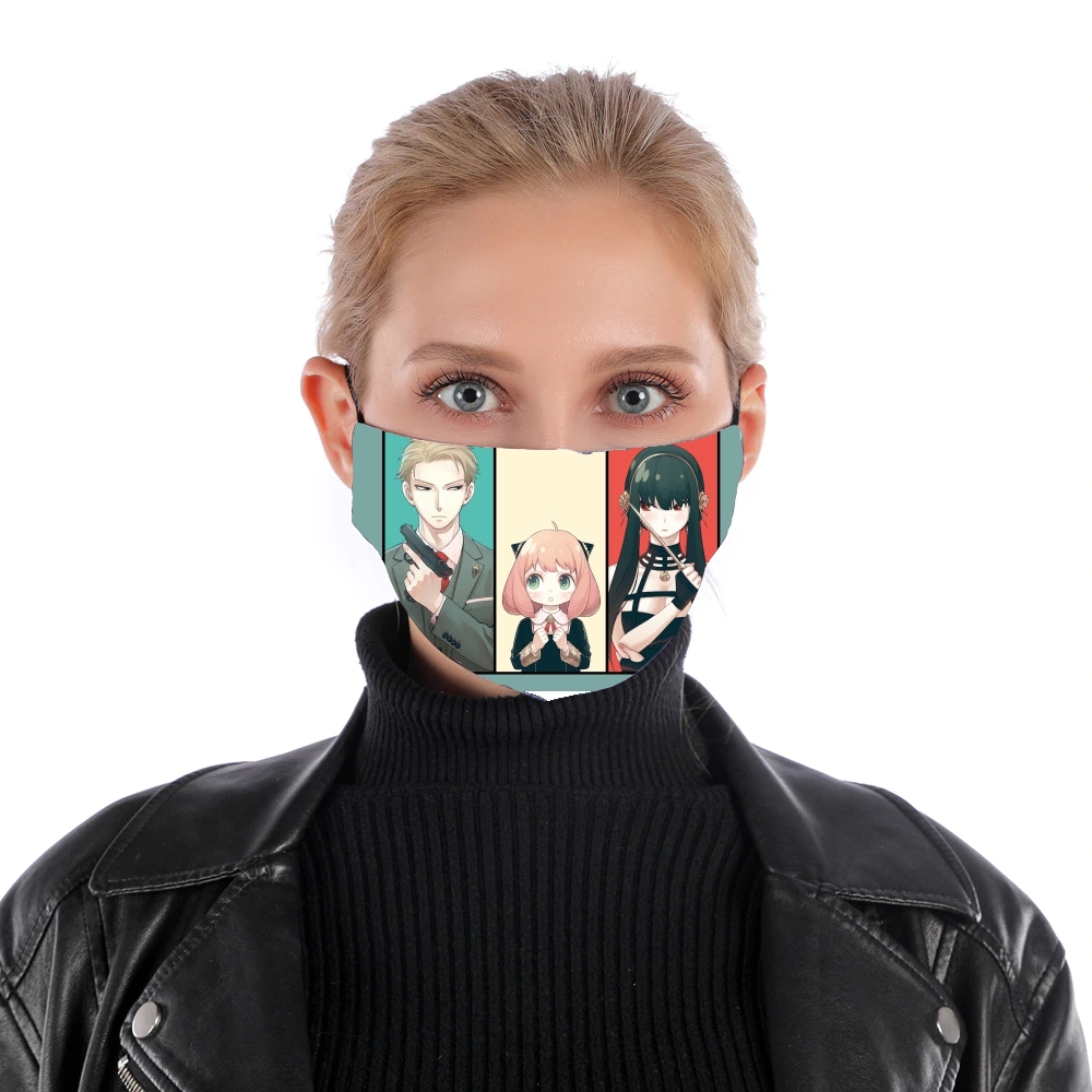 Spy x Family für Nase Mund Maske