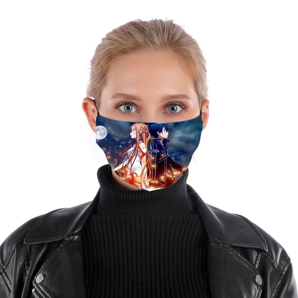 Sword Art Online für Nase Mund Maske