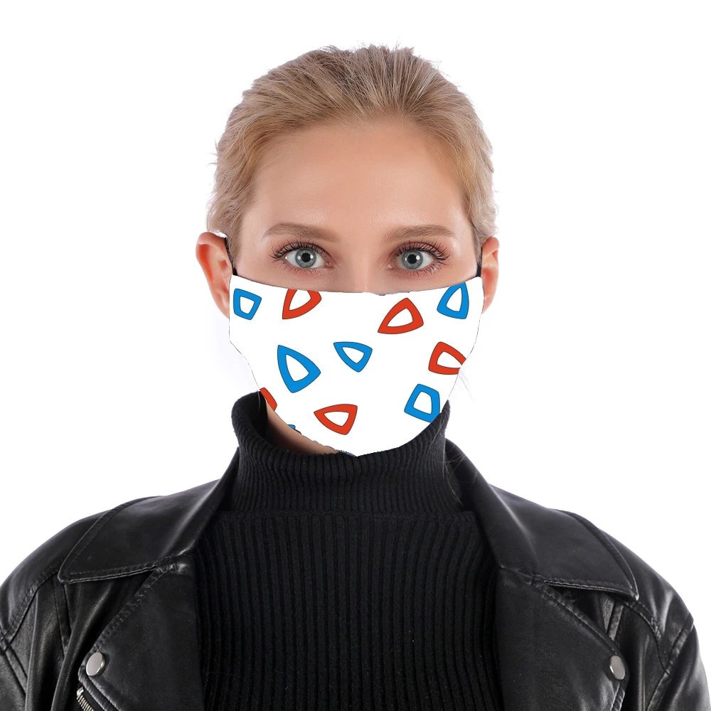 Togepi pattern für Nase Mund Maske