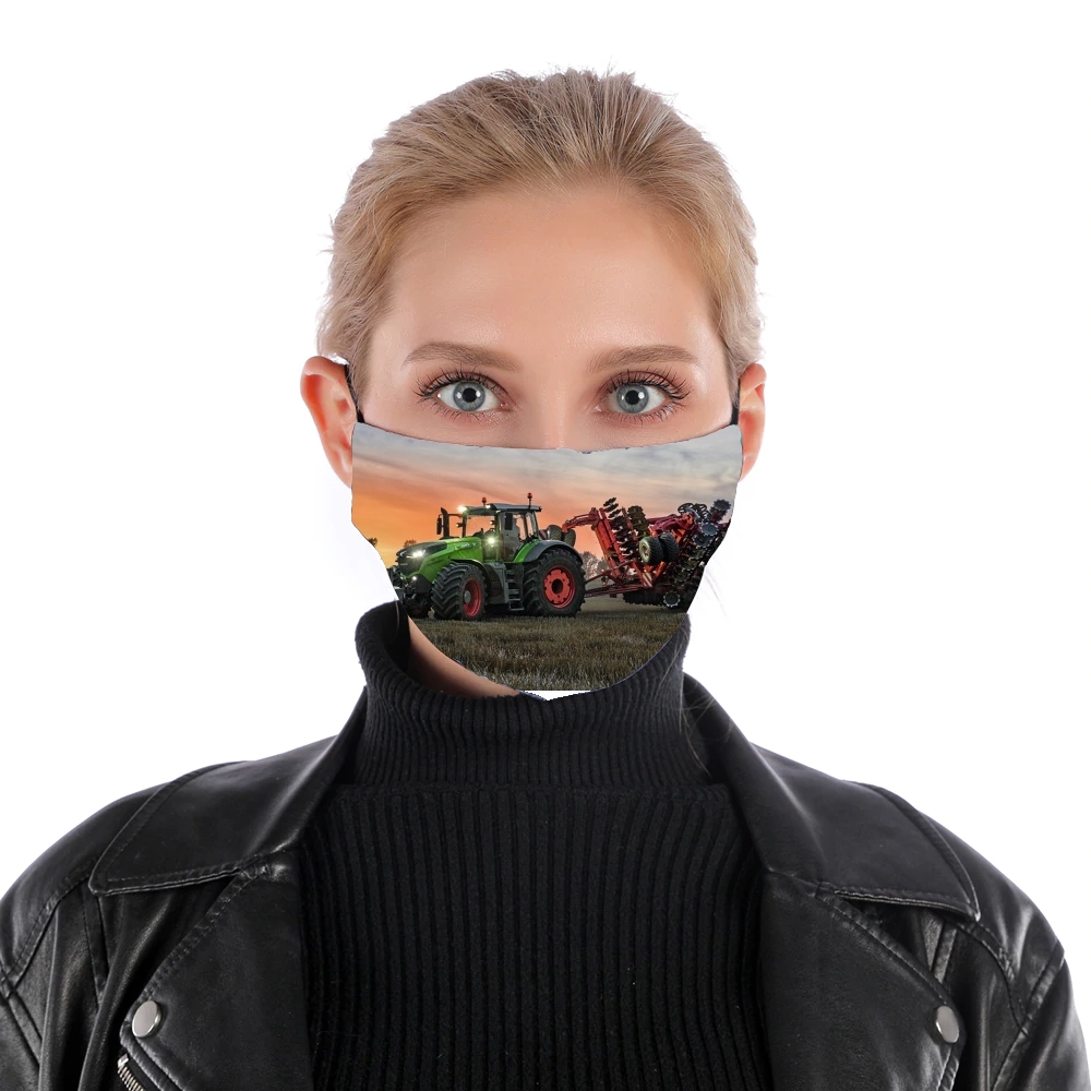 Fendt Tractor für Nase Mund Maske