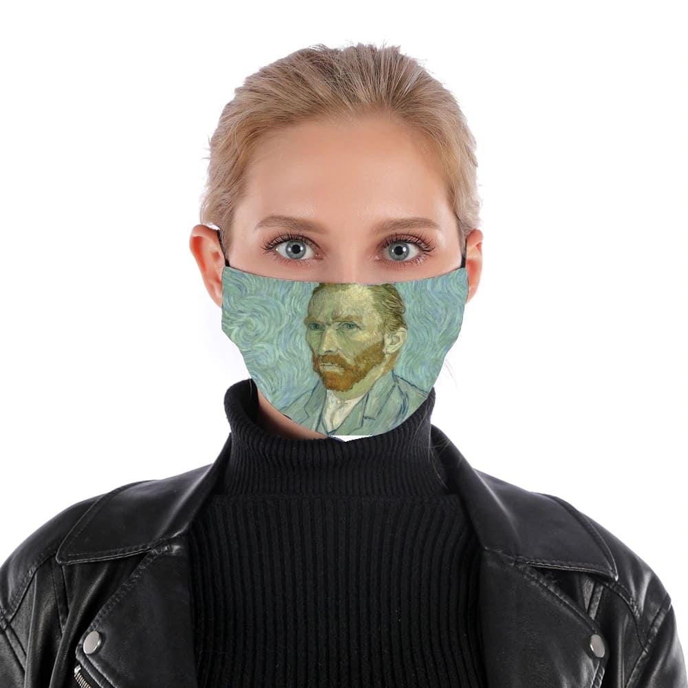 Van Gogh Self Portrait für Nase Mund Maske
