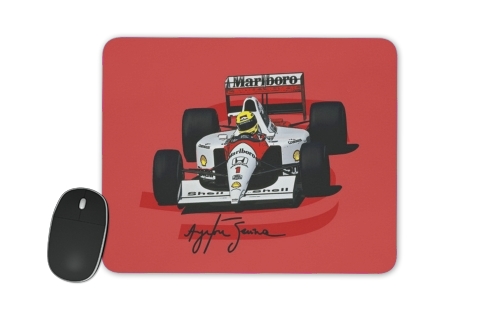 Ayrton Senna Formule 1 King für Mousepad