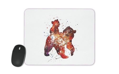 Brother Bear Watercolor für Mousepad