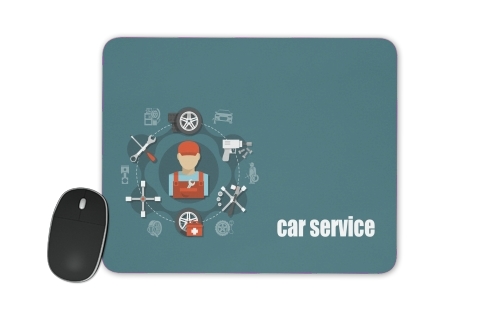 Car Service Logo für Mousepad