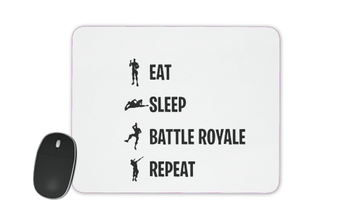 Eat Sleep Battle Royale Repeat für Mousepad
