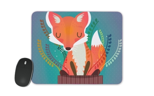 Fox in the pot für Mousepad