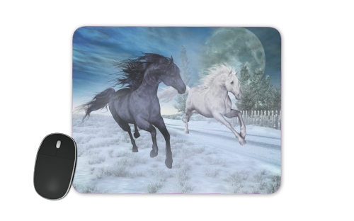 Freedom in the snow für Mousepad