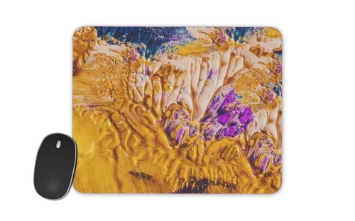 Gold and Purple Paint für Mousepad