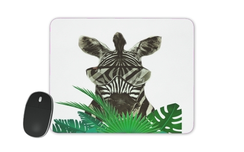 Hipster Zebra Style für Mousepad