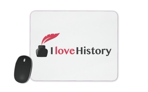 I love History für Mousepad
