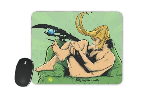 In the privacy of: Loki für Mousepad