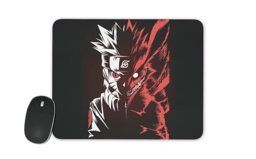 Kyubi x Naruto Angry für Mousepad