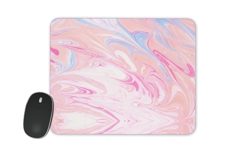 Minimal Marble Pink für Mousepad
