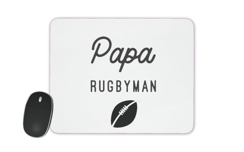 Papa Rugbyman für Mousepad