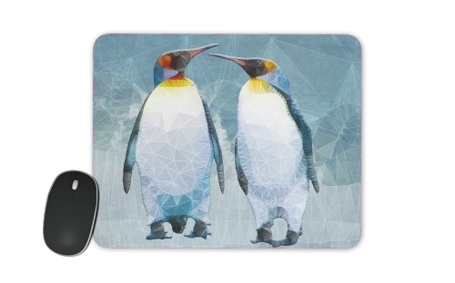 penguin love für Mousepad