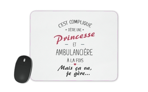 Princesse et ambulanciere für Mousepad