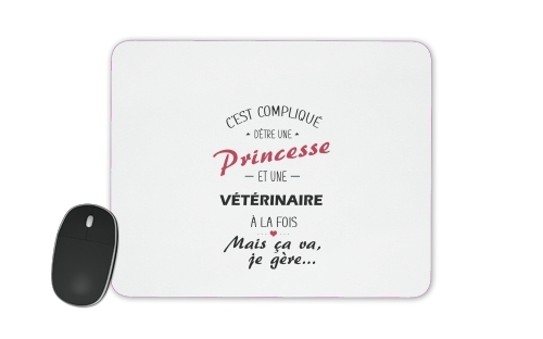 Princesse et veterinaire für Mousepad