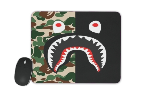 Shark Bape Camo Military Bicolor für Mousepad