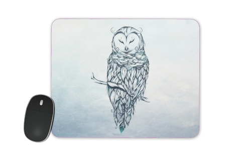 Snow Owl für Mousepad