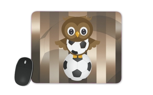 Soccer Owl für Mousepad