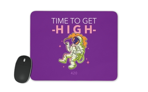 Time to get high WEED für Mousepad