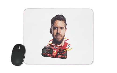 Vettel Formula One Driver für Mousepad