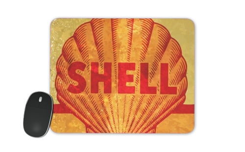 Vintage Gas Station Shell für Mousepad