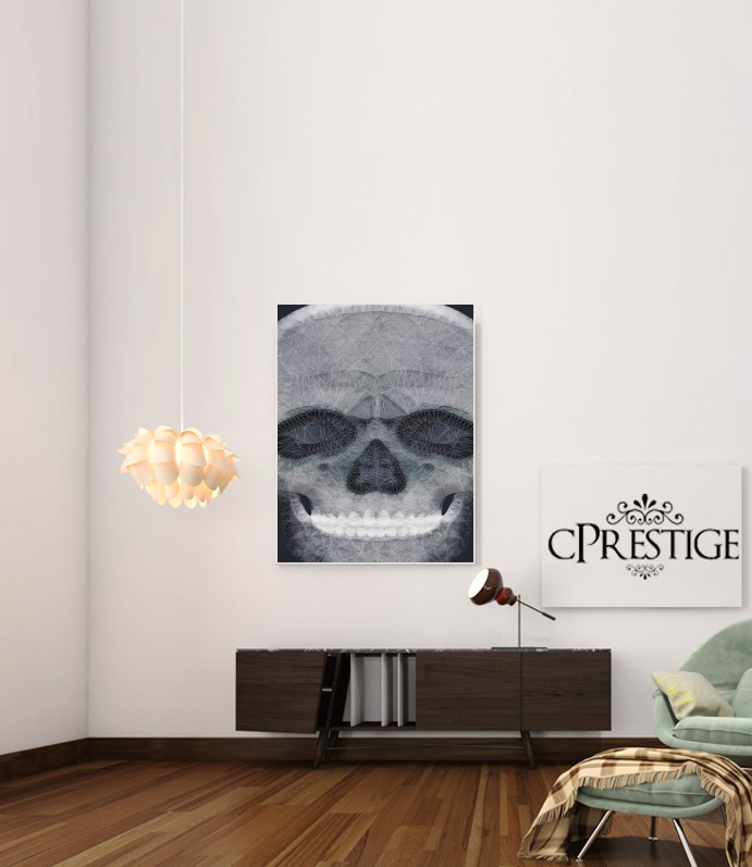 abstract skull für Beitrag Klebstoff 30 * 40 cm