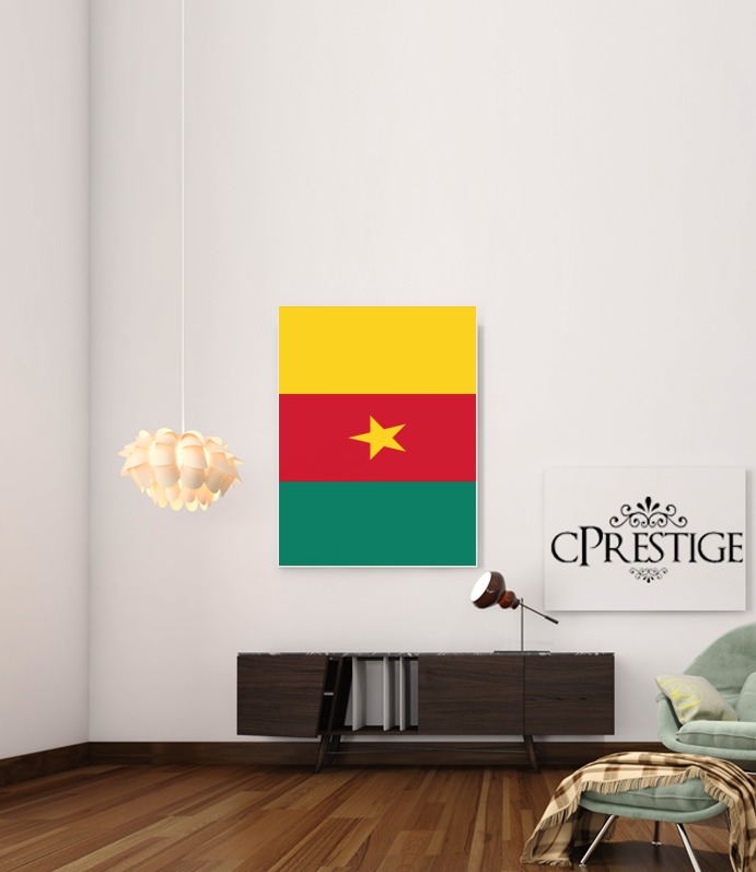 Flagge von Kamerun für Beitrag Klebstoff 30 * 40 cm