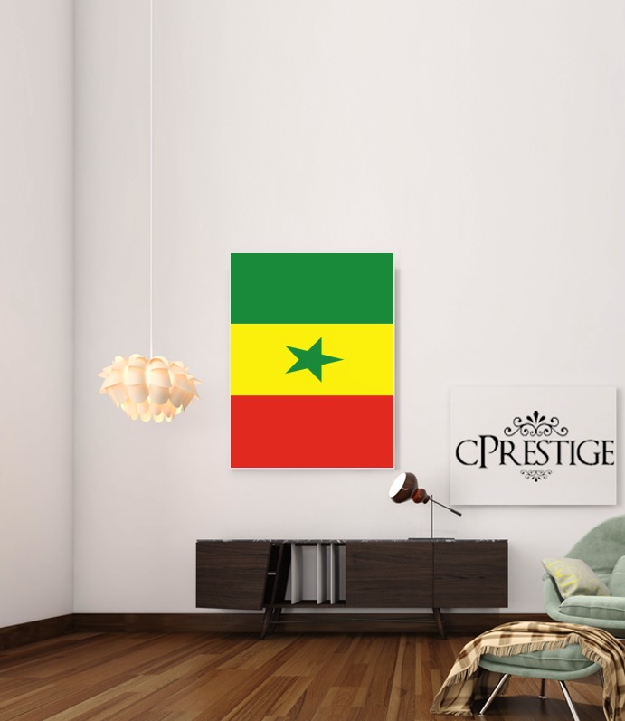 Flagge von Senegal für Beitrag Klebstoff 30 * 40 cm