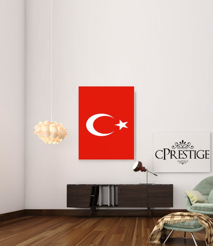 Flagge der Türkei für Beitrag Klebstoff 30 * 40 cm