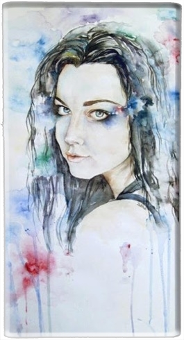 Amy Lee Evanescence watercolor art für Tragbare externe Backup-Batterie 1000mAh Micro-USB