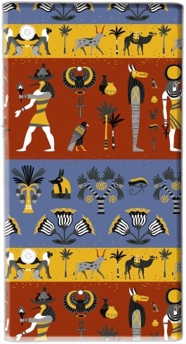 Ancient egyptian religion seamless pattern für Tragbare externe Backup-Batterie 1000mAh Micro-USB