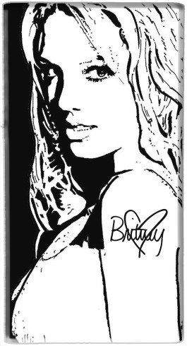 Britney Tribute Signature für Tragbare externe Backup-Batterie 1000mAh Micro-USB