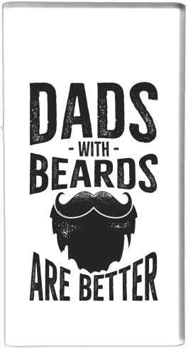 Dad with beards are better für Tragbare externe Backup-Batterie 1000mAh Micro-USB