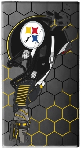 Football Helmets Pittsburgh für Tragbare externe Backup-Batterie 1000mAh Micro-USB