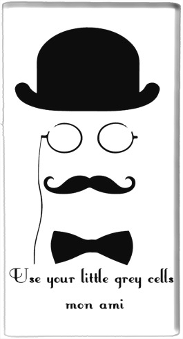 Hercules Poirot Quotes für Tragbare externe Backup-Batterie 1000mAh Micro-USB