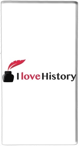 I love History für Tragbare externe Backup-Batterie 1000mAh Micro-USB