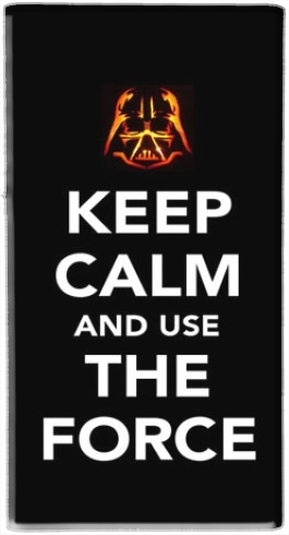 Keep Calm And Use the Force für Tragbare externe Backup-Batterie 1000mAh Micro-USB