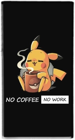 Pikachu Coffee Addict für Tragbare externe Backup-Batterie 1000mAh Micro-USB