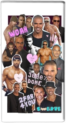 Shemar Moore collage für Tragbare externe Backup-Batterie 1000mAh Micro-USB