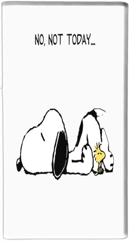 Snoopy No Not Today für Tragbare externe Backup-Batterie 1000mAh Micro-USB
