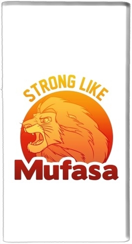 Strong like Mufasa für Tragbare externe Backup-Batterie 1000mAh Micro-USB