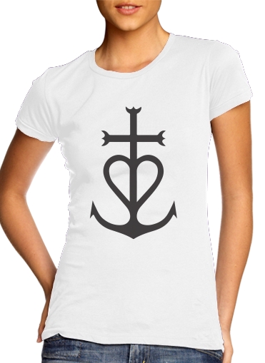 Croix de Camargue für Damen T-Shirt